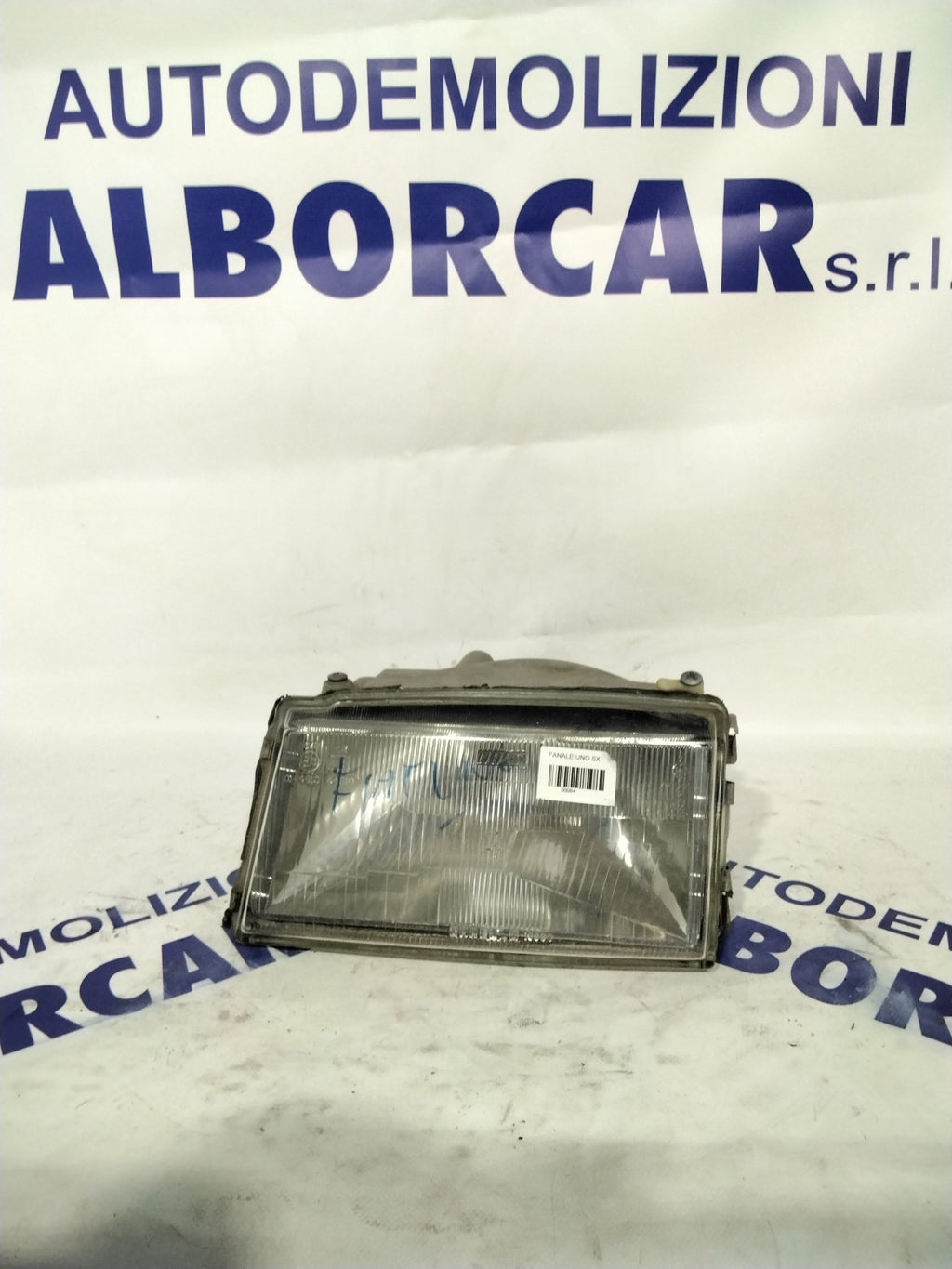 Headlight Fiat Uno left, year 1996 (sf8p1)