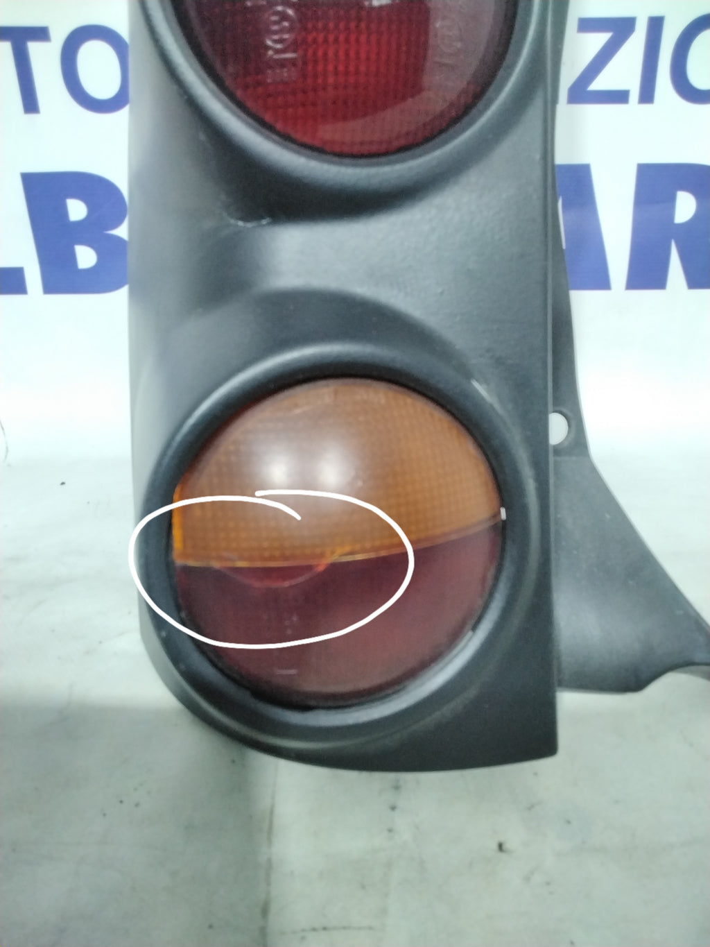 fanale stop sinistro fiat panda cross  anno 2004