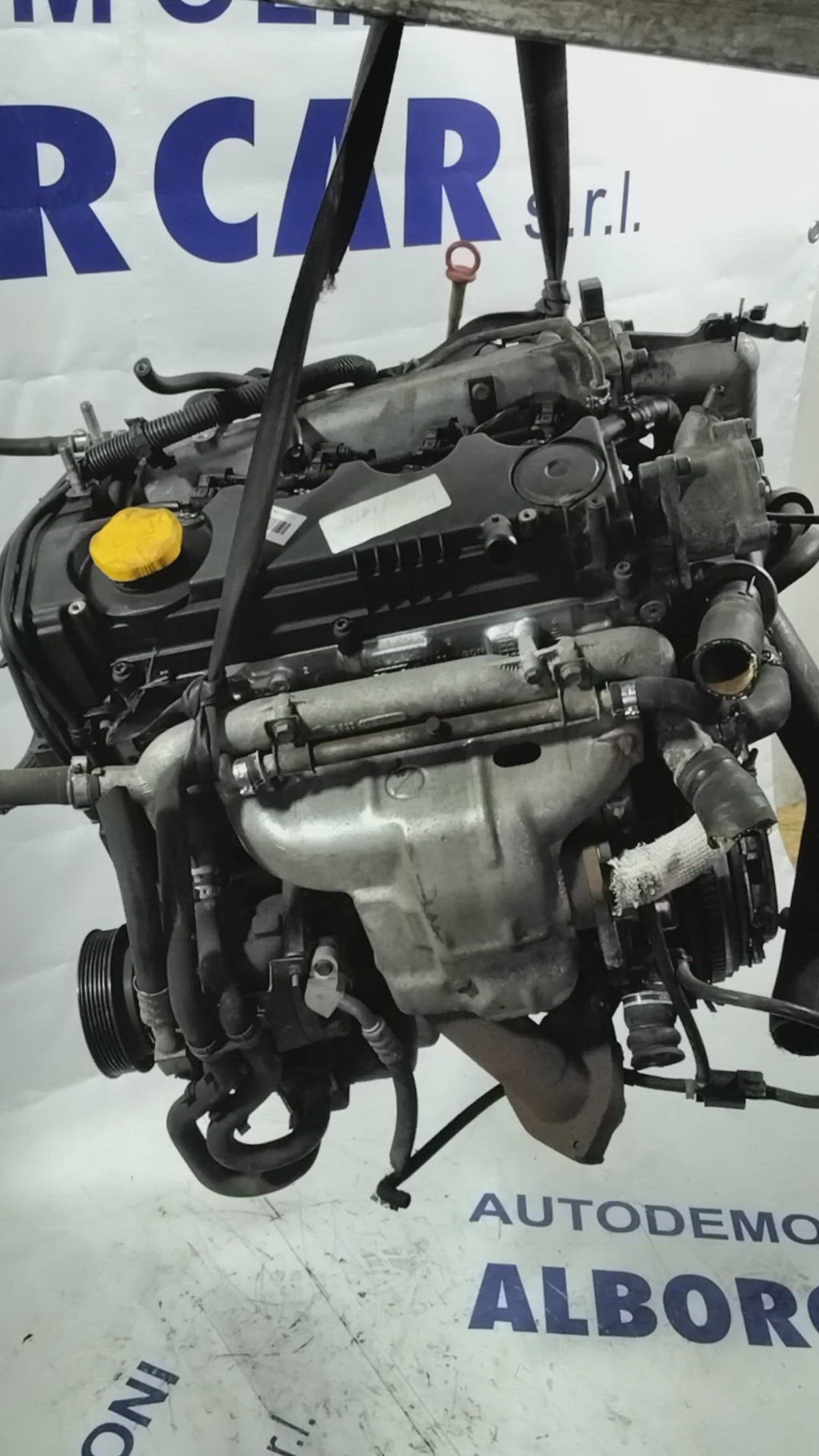 Fiat Doblo 1.9 TDI engine, year 2004, code: M72019 (sf1p1)