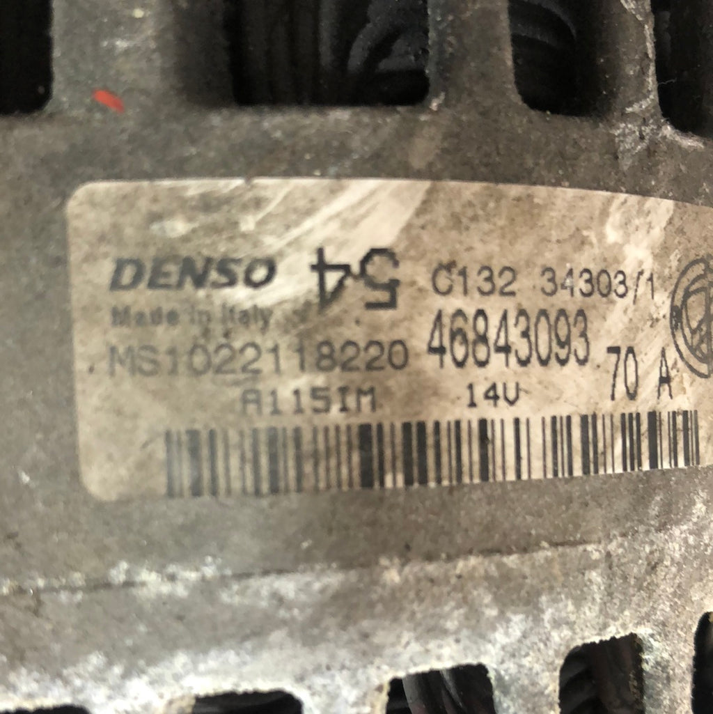 Alternator Fiat Panda fire
