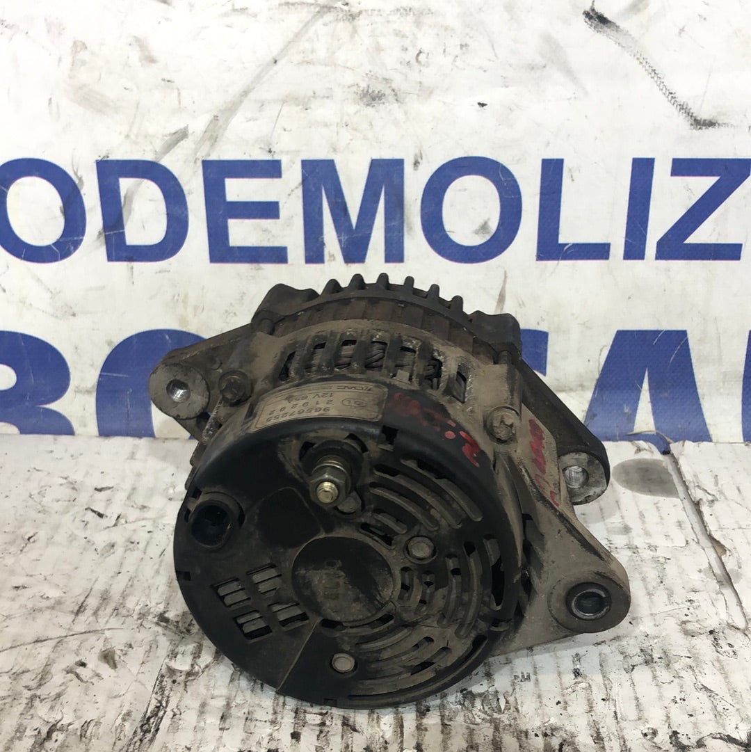 Alternatore Matiz 800cc benzina codice 96567255
