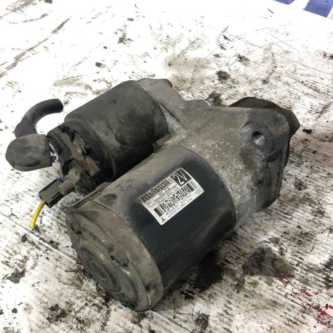Starter motor Lancia Y 1.2 B year 2003
