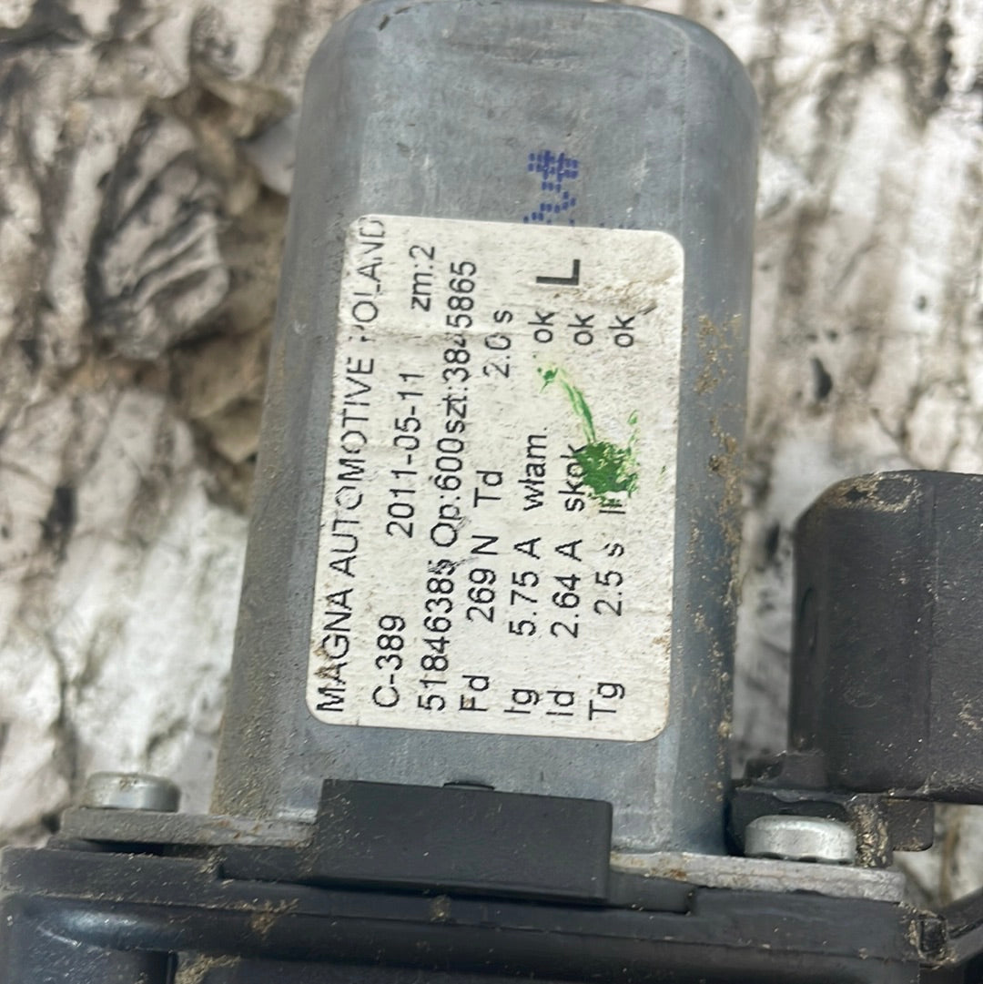 Motorino alzavetro anteriore dx Fiat panda