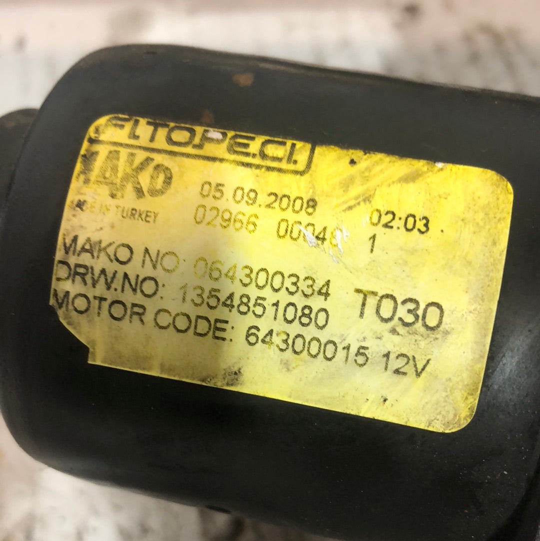 Fiat Fiorino 2008 front wiper motor