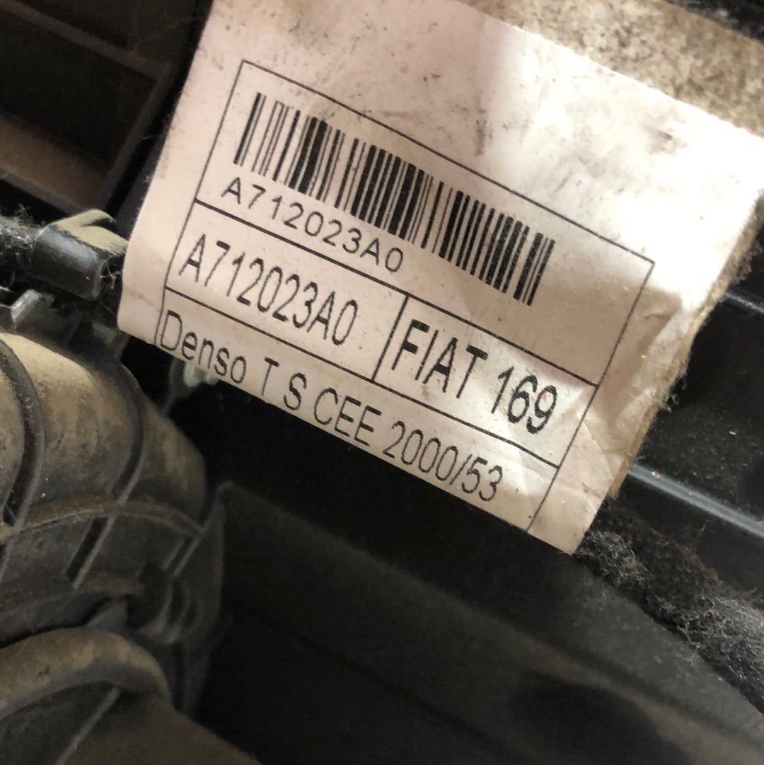 Stufa Fiat panda 169 2serie anno 2007 cod: 5A0221100 Manuale