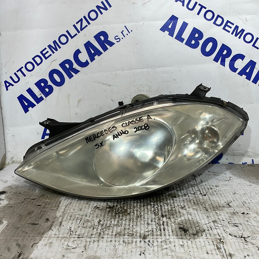 Faro/fanale Mercedes classe A sinistro anno 2008