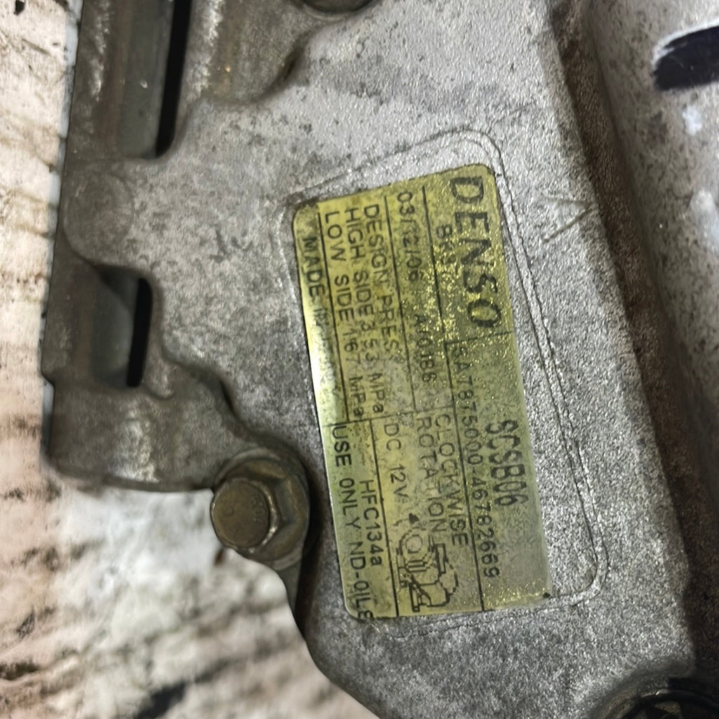Compressore a/c Fiat panda 1.2 benzina 2005