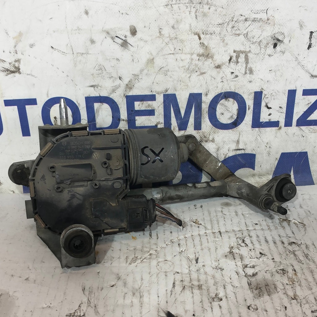 Left wiper motor Volkswagen Touran