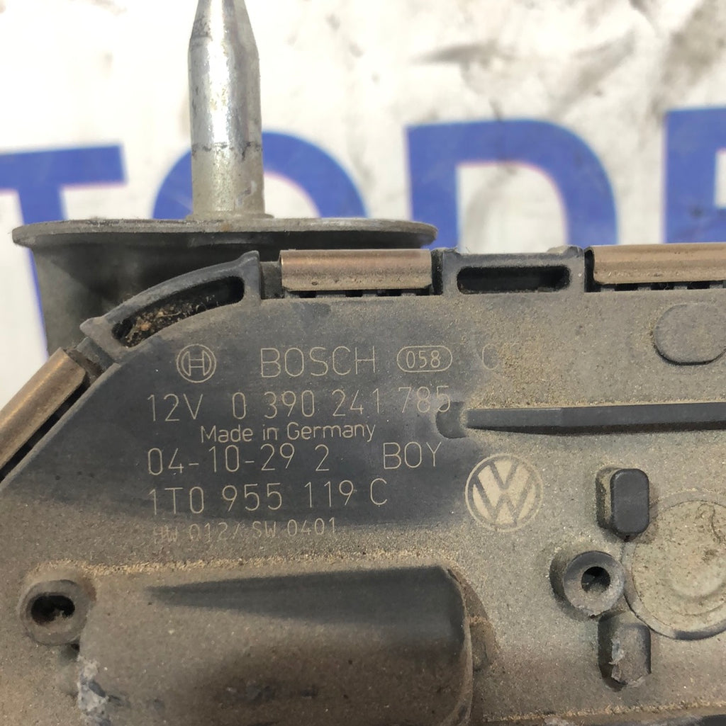 Left wiper motor Volkswagen Touran