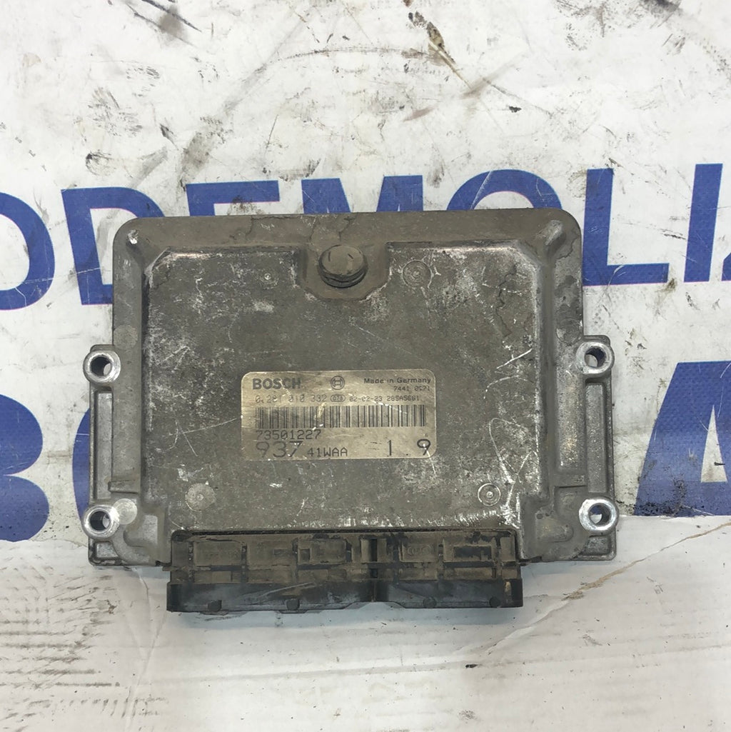 Unidad de control del motor Alfa 147 1.9 JTD 2000/2010 código: 0281010332