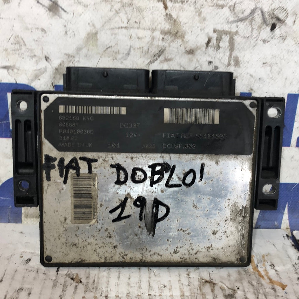 Centralina motore Fiat Dobló 1.9 D cod: 55181595