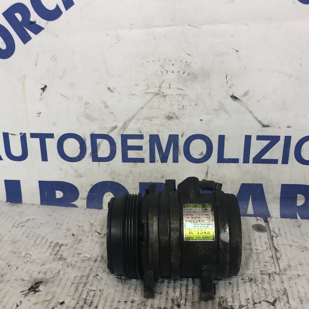 Compressore a/c Matiz 800cc benzina