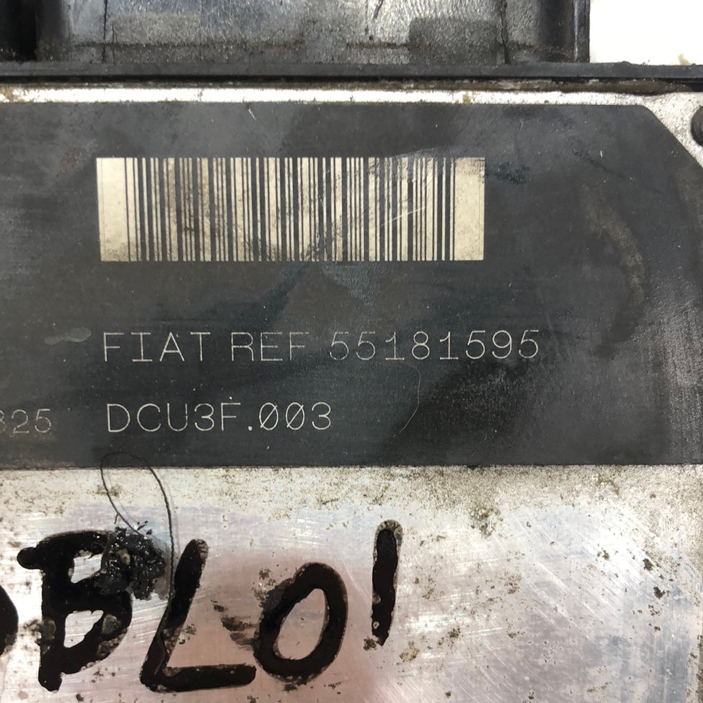 Centralina motore Fiat Dobló 1.9 D cod: 55181595