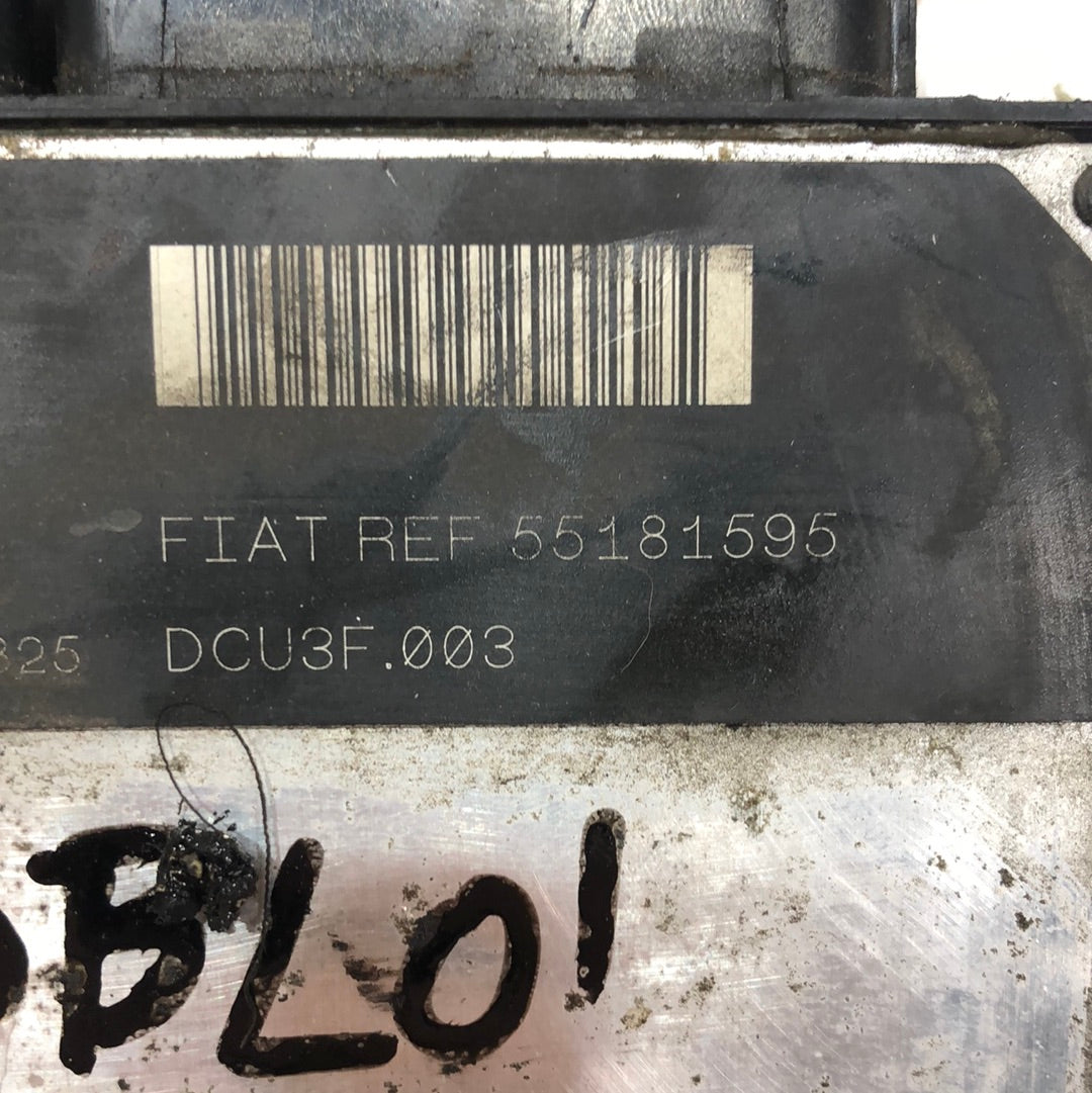 Centralina motore Fiat Dobló 1.9 D cod: 55181595
