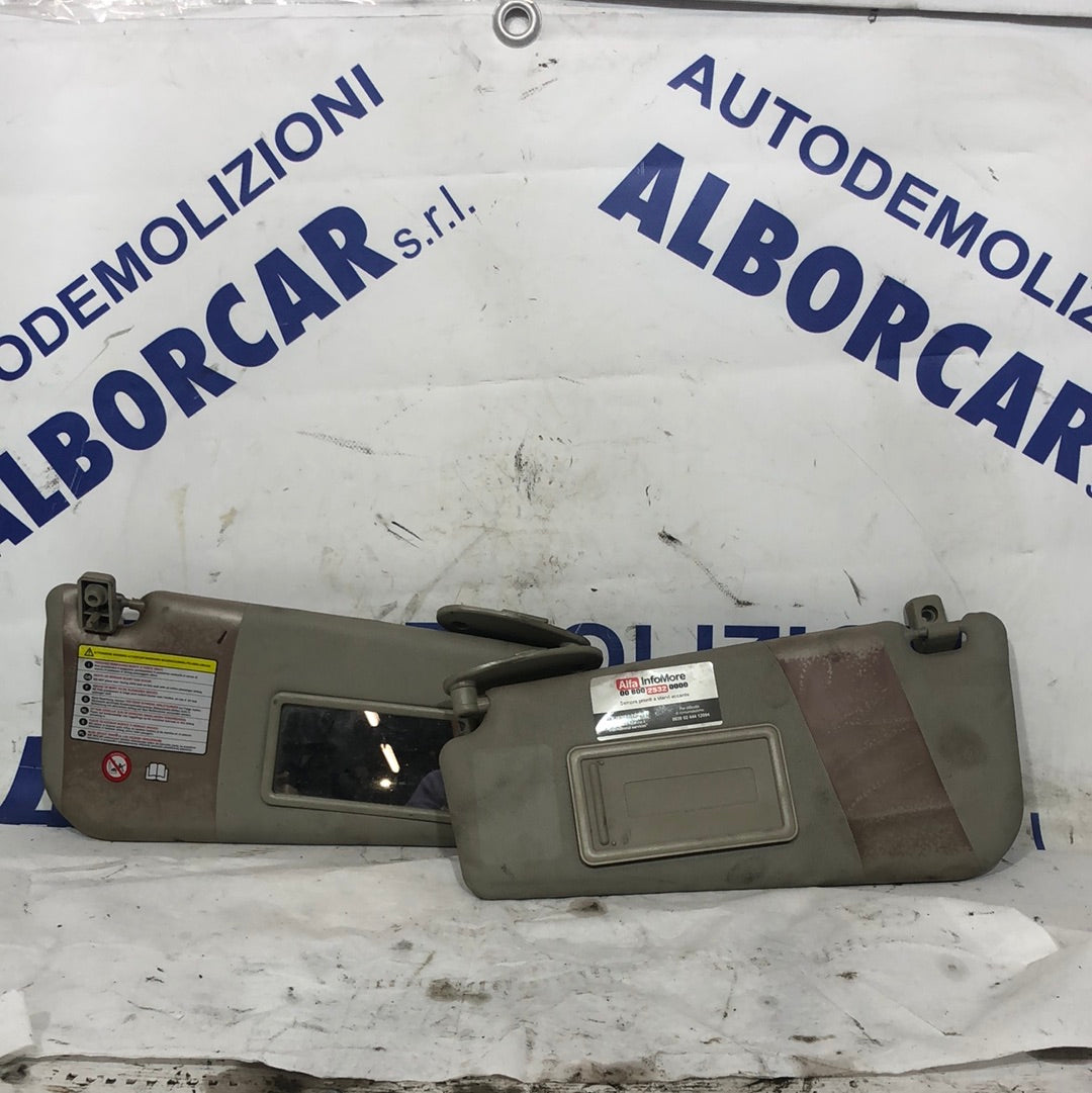 Sun visors Alfa Mito year 2008