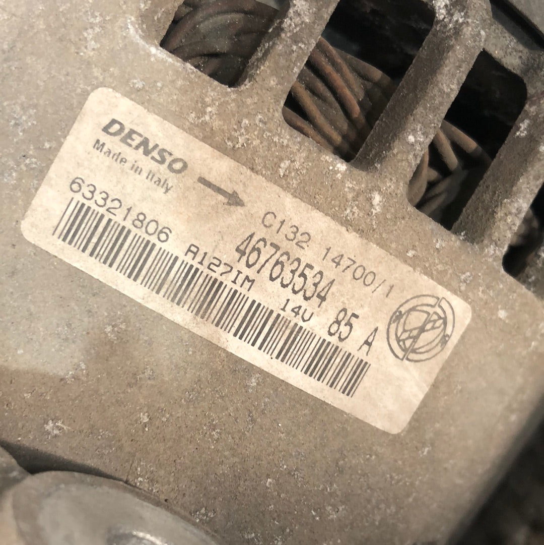 Alternator Fiat Doblò 1.9 part no: 46763534