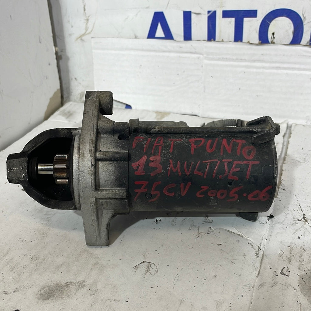 Motorino di avviamento Fiat punto 1.3 mtj anno 2005/06