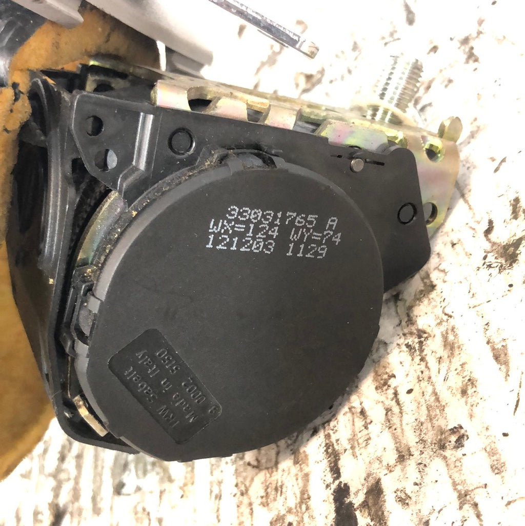 Left rear seatbelt Fiat Panda 1.2 code: 33031765A