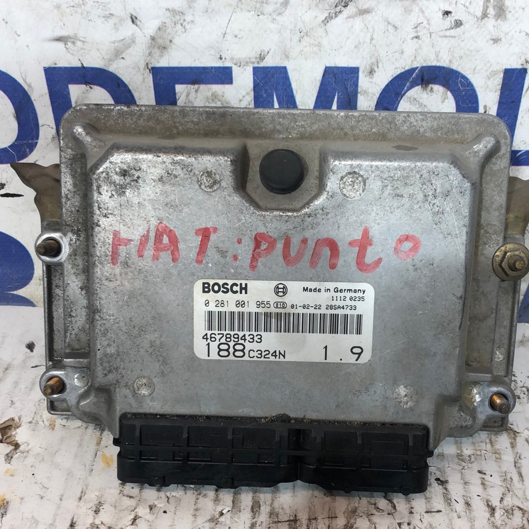Centralina motore Fiat punto 1.9 cod:0281001955