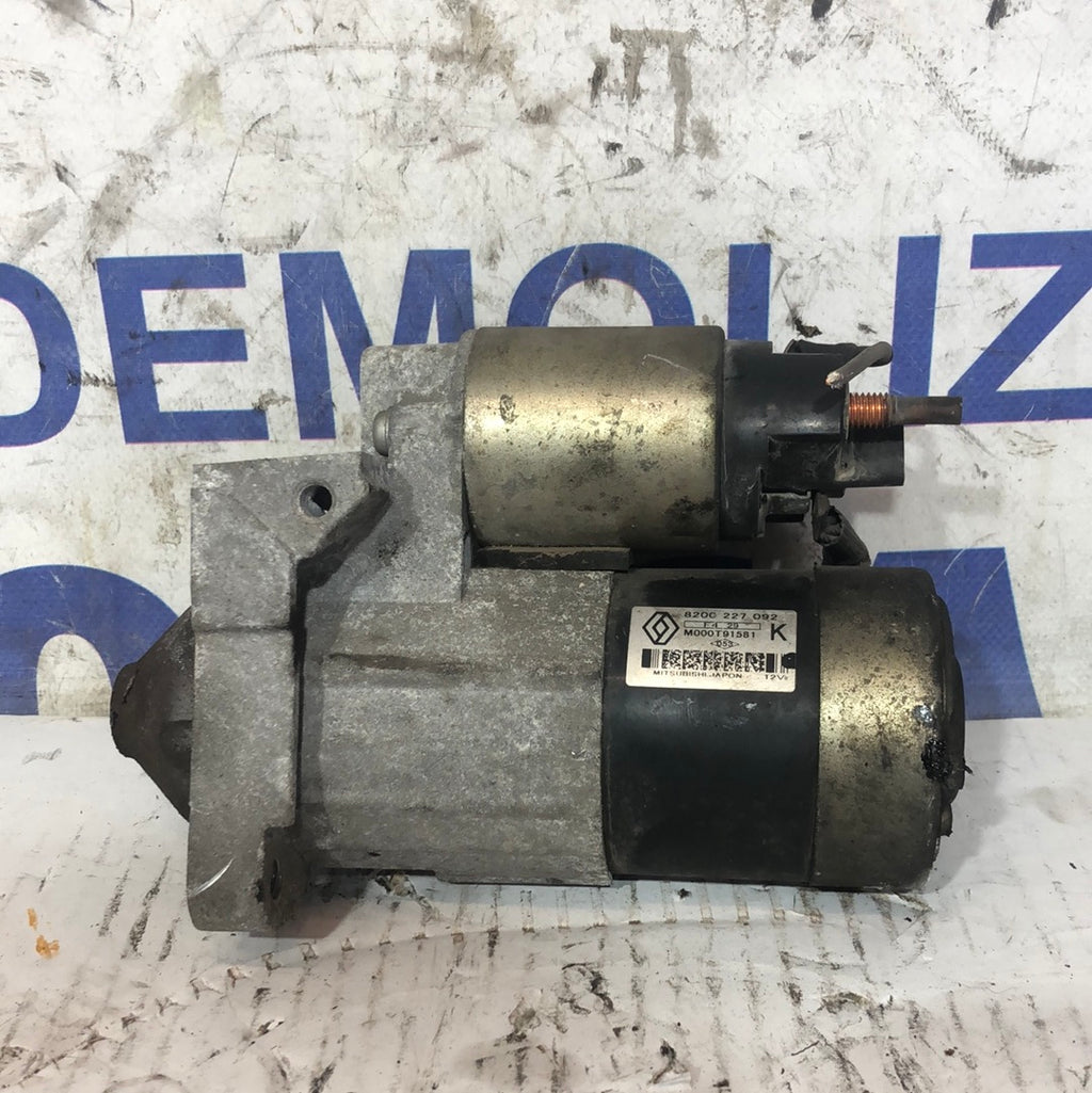 Motorino di avviamento Renault clio cod: 8200227092