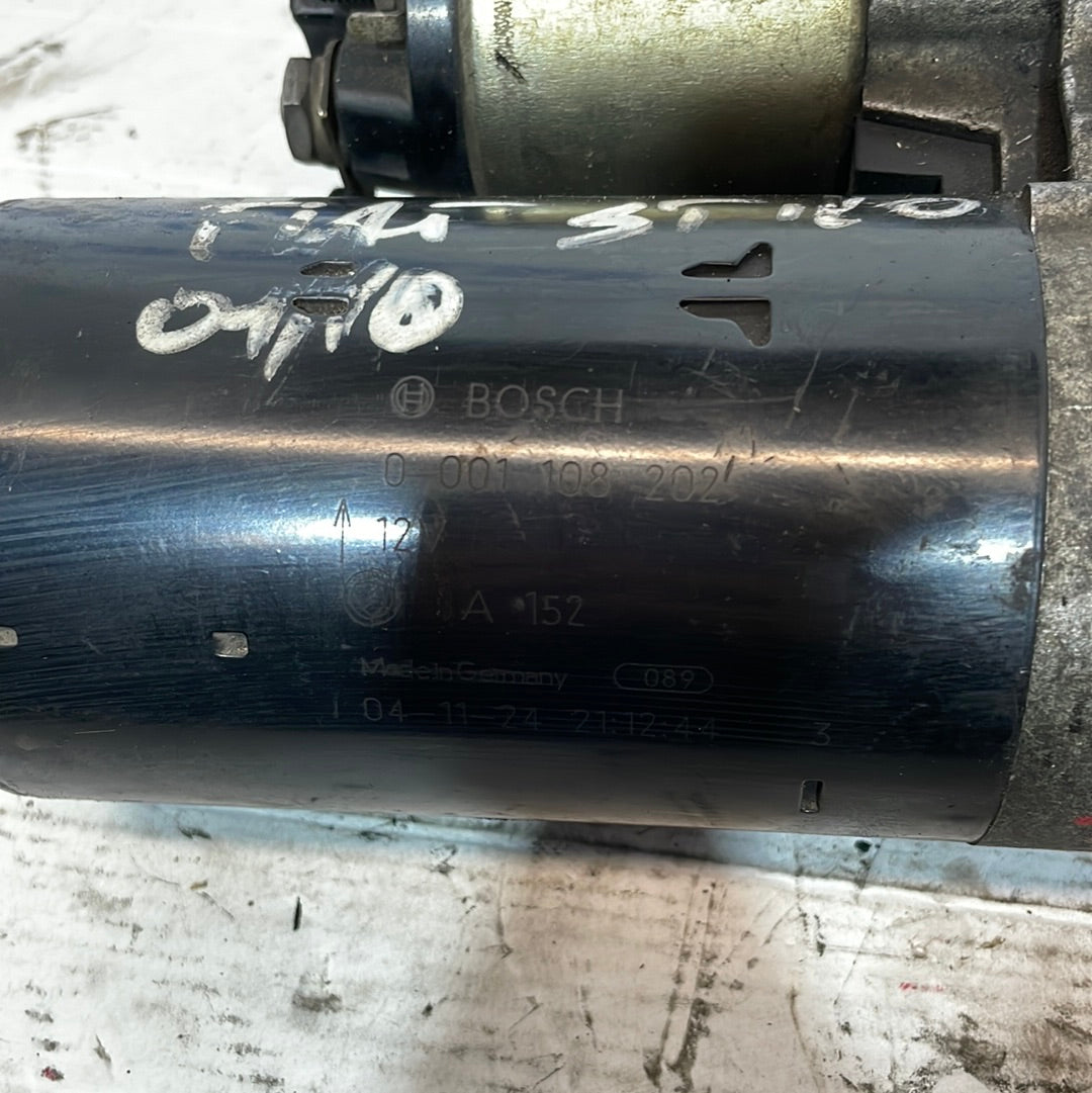 Motorino avviamento Fiat stilo 1.9 anno 2003/2007 Cod 0001108202