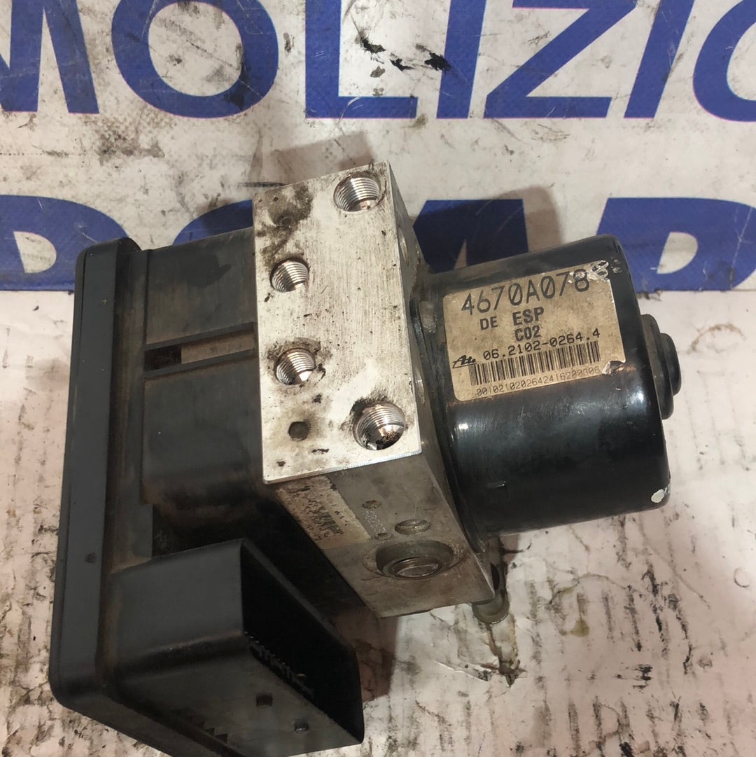 ABS control unit Mitsubishi Grandis code: 4670A078