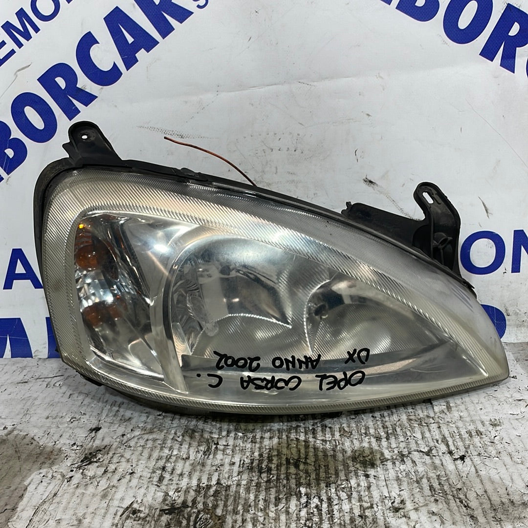 Faro/fanale Opel corsa c. Anno 2002 destro
